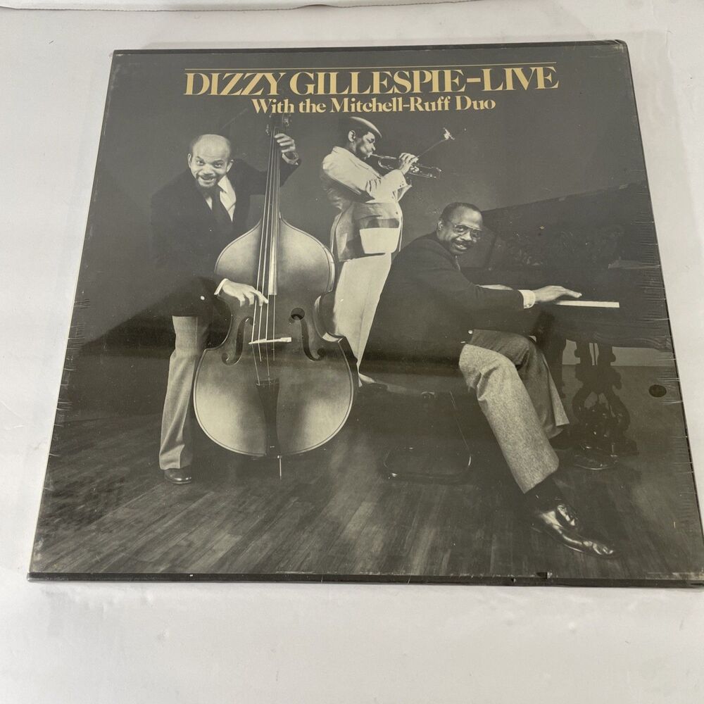 Dizzy Gillespie - Live with The Mitchell Ruff Duo - 3 LP BOX SET with book 1982